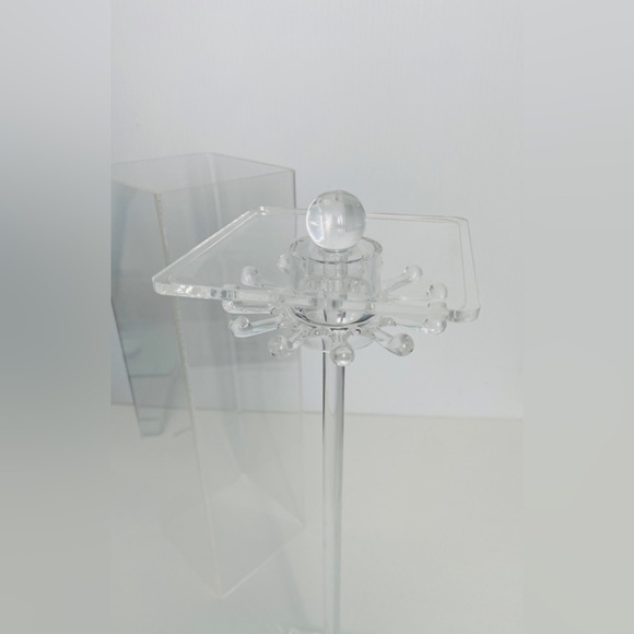 Acrylic Jewelry Display Necklace Keeper Showcase New 14” - Picture 3 of 4